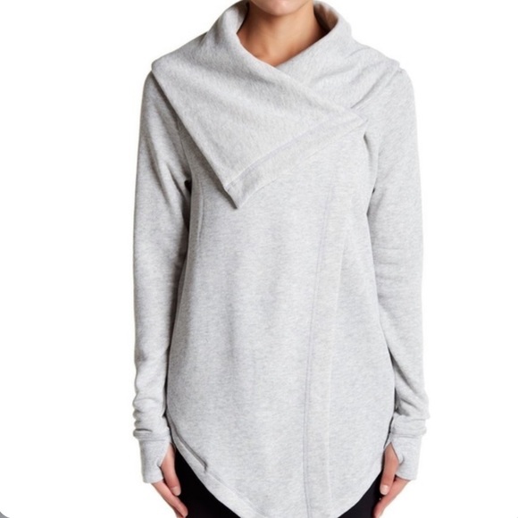 Zella Tops - Zella snap I’m wrap sweatshirt